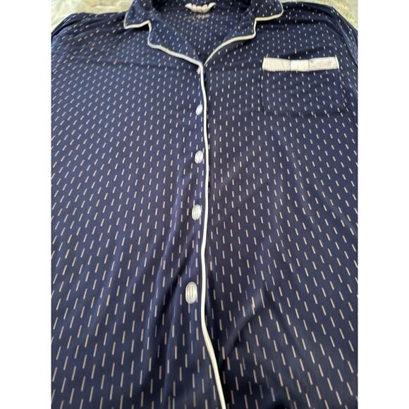 Kate Spade NAVY/WHITE POLKA DOT Pajama Set Size 3X - Picture 3 of 8